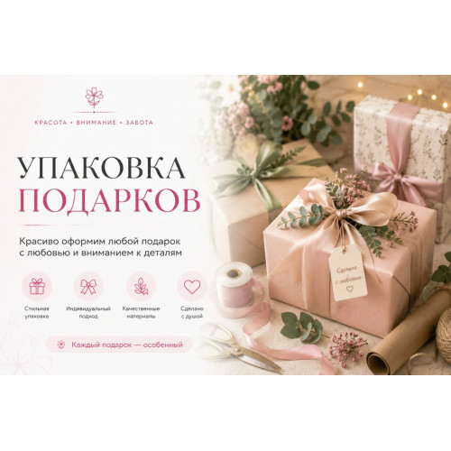 Упаковка подарков