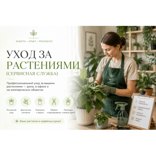 Уход за растениями (сервисная служба)